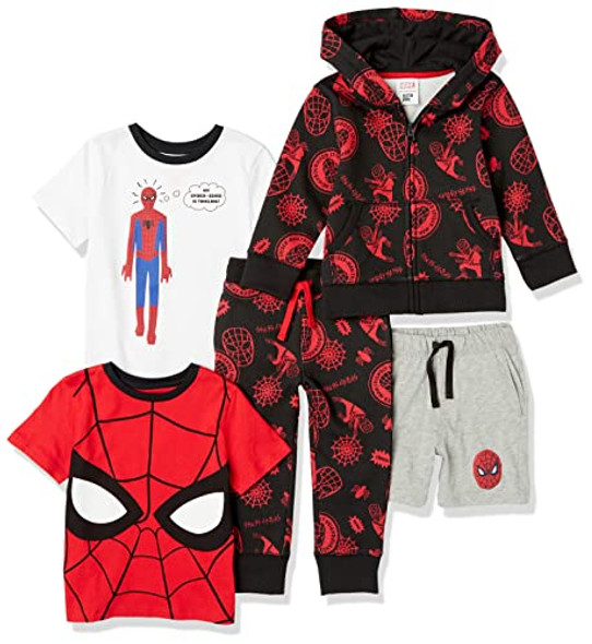 Amazon Essentials Disney | Marvel | Star Wars Boys Toddlers' Sets Pack of 5 Amazon Essentials Disney | Marvel | Star Wars Boys Toddlers' Sets Pack of 5