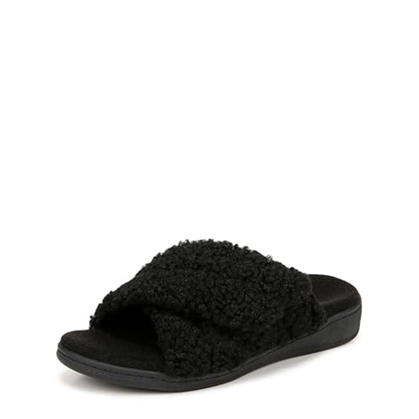J0895F1001 Vionic Women's Relax Ii Slipper Black Size 7 J0895F1001 Vionic Women's Relax Ii Slipper Black Size 7