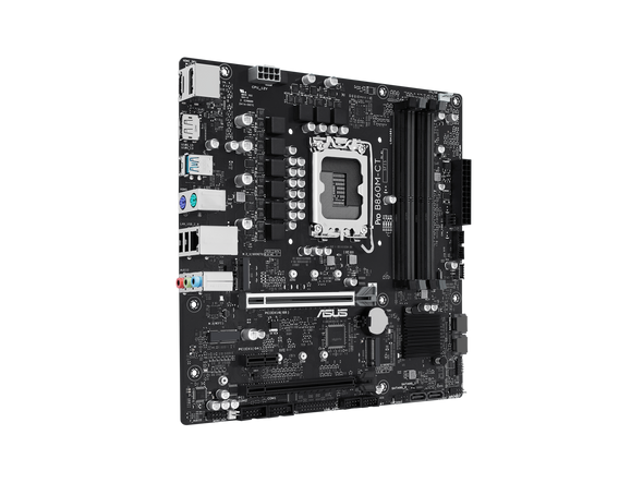 ASUS PRO B860M-CT-CSM Intel B860 (LGA 1851) mATX Motherboard, PCIe 5.0, DDR5, 2x