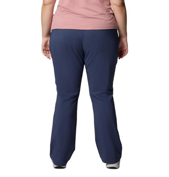 Columbia Women's Anytime Bootcut Pant II Noir Size 1X Long New