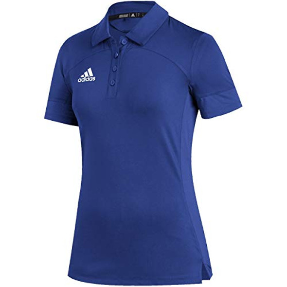 ADIDAS UNDER THE LIGHTS COACH'S POLO SHIRT WOMEN'S SIZE: WOMEN XL - ROYAL BLUE ADIDAS UNDER THE LIGHTS COACH'S POLO SHIRT WOMEN'S SIZE: WOMEN XL - ROYAL BLUE