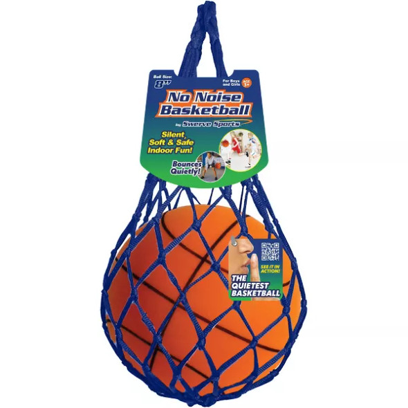 SWERVE SPORTS BALL 8'' SILENT BASKETBALL SWERVE SPORTS BALL 8'' SILENT BASKETBALL