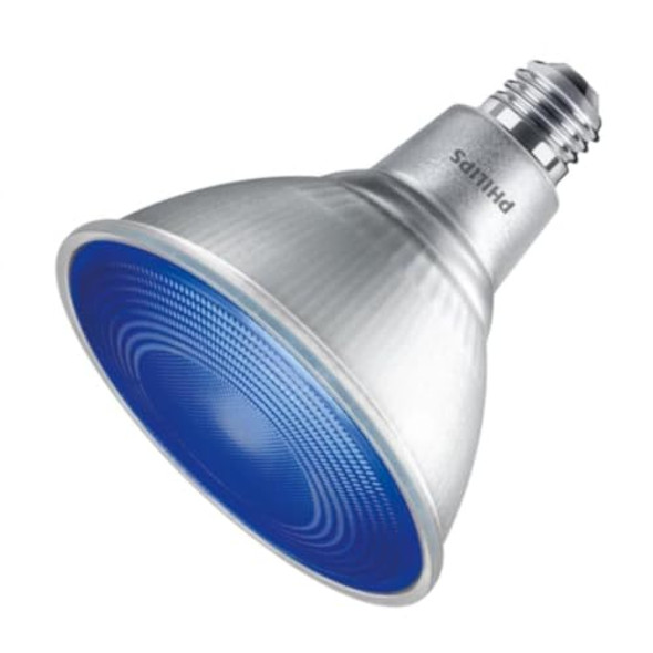 PHILIPS LED PAR38 LIGHT BULB 13.5 WATT 120 VOLT MEDIUM SCREW E26 BASE - BLUE PHILIPS LED PAR38 LIGHT BULB 13.5 WATT 120 VOLT MEDIUM SCREW E26 BASE - BLUE