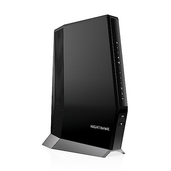 NETGEAR NIGHTHAWK CABLE MODEM AND WIFI 6 ROUTER COMBO CAX80 - BLACK NETGEAR NIGHTHAWK CABLE MODEM AND WIFI 6 ROUTER COMBO CAX80 - BLACK