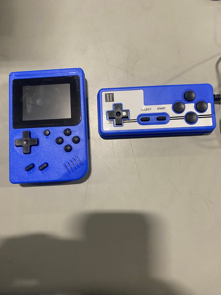 GAMEBOX GAME BOX PLUS- HAND HELD GAME SYSTEM RECHARGEABLE MULTIPLE GAMES - BLUE GAMEBOX GAME BOX PLUS- HAND HELD GAME SYSTEM RECHARGEABLE MULTIPLE GAMES - BLUE