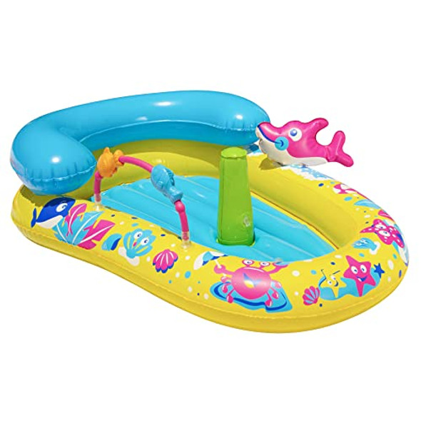 BANZAI JR. SPLASH DISCOVERY ACTIVITY CENTER - 9-24 MONTHS - YELLOW/MULTI COLORED BANZAI JR. SPLASH DISCOVERY ACTIVITY CENTER - 9-24 MONTHS - YELLOW/MULTI COLORED