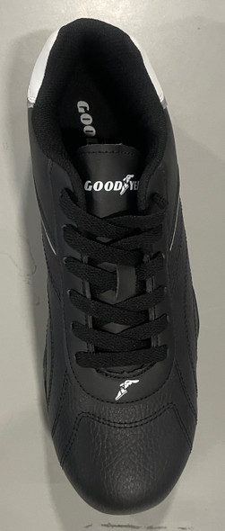 GOODYEAR MENS ORI RACER SNEAKER – LOW-TOP SNEAKERS - SIZE: MEN 9.5 - BLACK/WHITE New GOODYEAR MENS ORI RACER SNEAKER – LOW-TOP SNEAKERS - SIZE: MEN 9.5 - BLACK/WHITE New