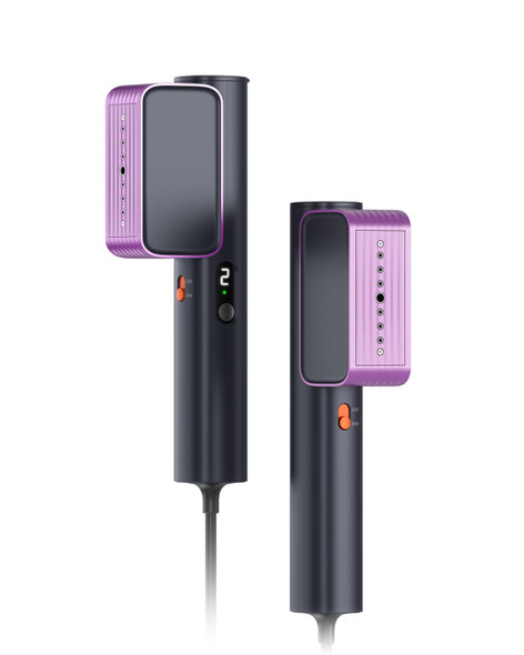 NEXDOO G7 2-IN-1 PROFESSIONAL 100-240V DUAL VOLTAGE STEAMER - BLACK/PURPLE NEXDOO G7 2-IN-1 PROFESSIONAL 100-240V DUAL VOLTAGE STEAMER - BLACK/PURPLE