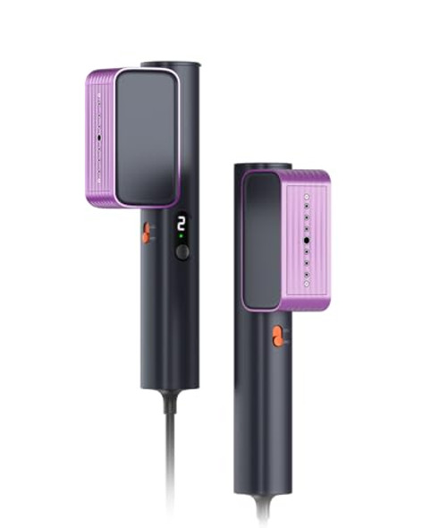 NEXDOO G7 2-IN-1 PROFESSIONAL 100-240V DUAL VOLTAGE STEAMER - BLACK/PURPLE NEXDOO G7 2-IN-1 PROFESSIONAL 100-240V DUAL VOLTAGE STEAMER - BLACK/PURPLE