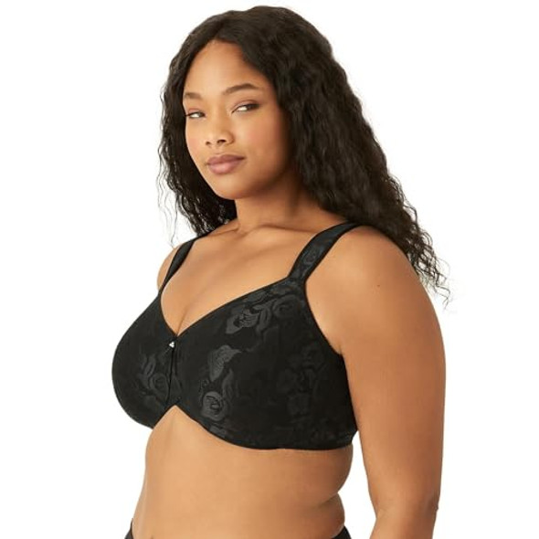 WACOAL WOMEN'S AWARENESS FULL FIGURE UNDERWIRE BRA WOMEN 38DD BLACK New WACOAL WOMEN'S AWARENESS FULL FIGURE UNDERWIRE BRA WOMEN 38DD BLACK New