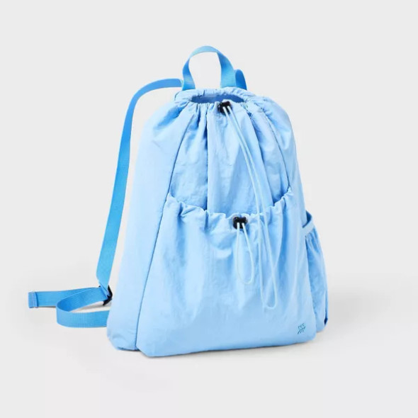 ALL IN MOTION 20L CINCH BACKPACK - BLUE New ALL IN MOTION 20L CINCH BACKPACK - BLUE New