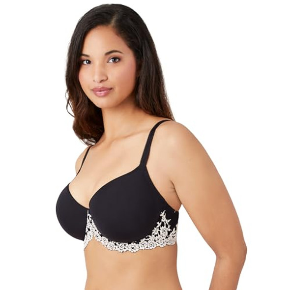 WACOAL WOMEN'S EMBRACE LACE CONTOUR BRA 36C - BLACK New WACOAL WOMEN'S EMBRACE LACE CONTOUR BRA 36C - BLACK New