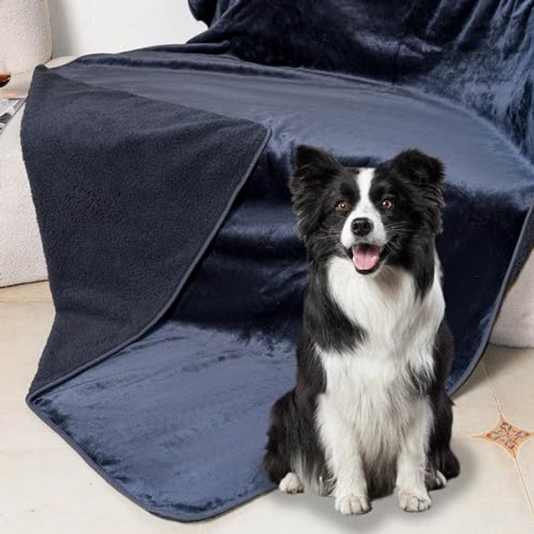 AIWEK WATERPROOF DOG BLANKETS 60X50 - GRAY New