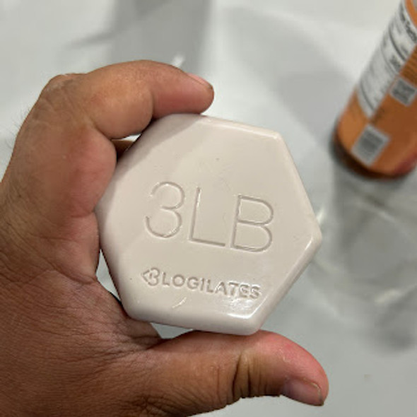 BLOGILATES JELLY HAND WEIGHTS 3LBS (1.36KG) - LIGHT PINK New BLOGILATES JELLY HAND WEIGHTS 3LBS (1.36KG) - LIGHT PINK New