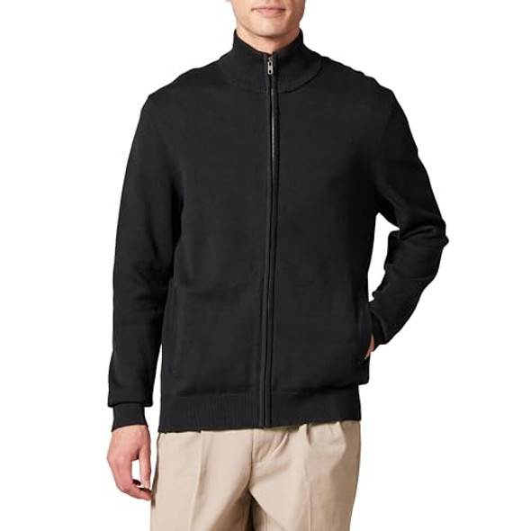 AMAZON ESSENTIALS MEN'S FULL-ZIP COTTON SWEATER MEN'S MENS X-SMALL BLACK New AMAZON ESSENTIALS MEN'S FULL-ZIP COTTON SWEATER MEN'S MENS X-SMALL BLACK New