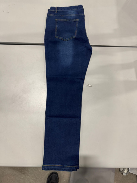 BLU ROCK DENIM JEANS MENS 4 WAY STRETCH - SIZE: MEN 40 X 31 - DARK WASH New BLU ROCK DENIM JEANS MENS 4 WAY STRETCH - SIZE: MEN 40 X 31 - DARK WASH New