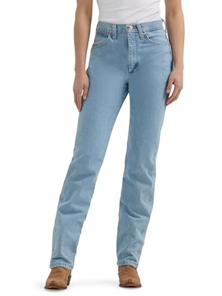 Wrangler Womens Cowboy Cut Slim Fit Natural Rise Jeans 14MWZ Bleach 11X36 New Wrangler Womens Cowboy Cut Slim Fit Natural Rise Jeans 14MWZ Bleach 11X36 New