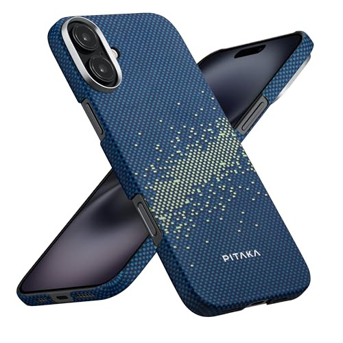 Pitaka iPhone 16 Plus Case - Compatible with MagSafe, Thin & Light