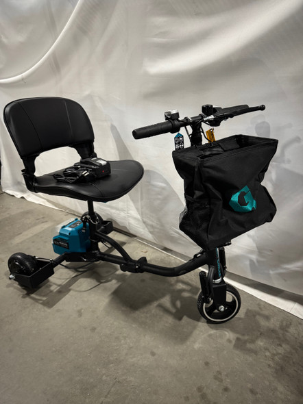 SuperHandy G Mobility Scooter W/ 1 Battery - Black/Blue SuperHandy G Mobility Scooter W/ 1 Battery - Black/Blue
