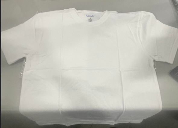 BLACK ICE SHORT SLEEVE T-SHIRT - SIZE: MEN S - WHITE New BLACK ICE SHORT SLEEVE T-SHIRT - SIZE: MEN S - WHITE New