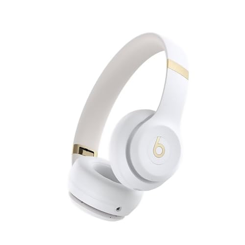 BEATS SOLO 4 - WIRELESS BLUETOOTH ON-EAR HEADPHONES - MC2M4LL/A WARM WHITE