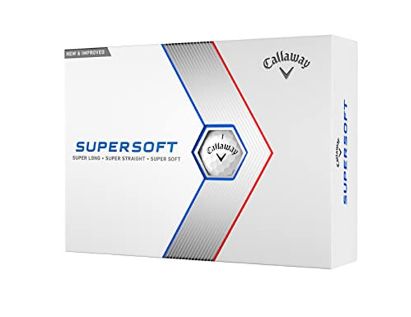CALLAWAY GOLF SUPERSOFT GOLF BALLS 12 PIECE PACK WHITE CALLAWAY GOLF SUPERSOFT GOLF BALLS 12 PIECE PACK WHITE