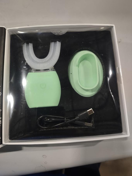 SHARPER IMAGE 360 ULTRASONIC ELECTRIC WHITENING WIRELESS - MINT GREEN