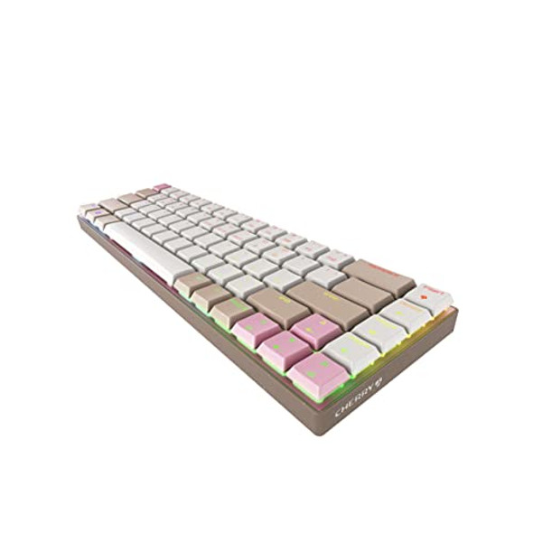CHERRY MX-LP 2.1 SIZE RGB MX SILVER SPEED SWITCHES KHAKI PINK - KHAKI PINK