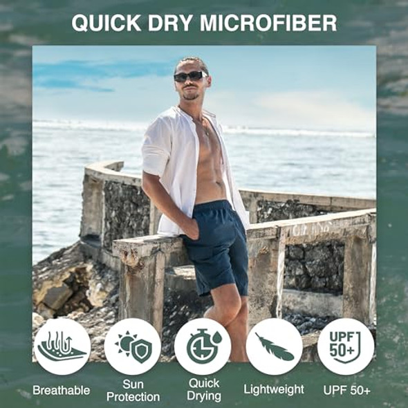 7067 KANU SURF MEN'S HAVANA SWIM TRUNKS NAVY SIZE XXL New 7067 KANU SURF MEN'S HAVANA SWIM TRUNKS NAVY SIZE XXL New