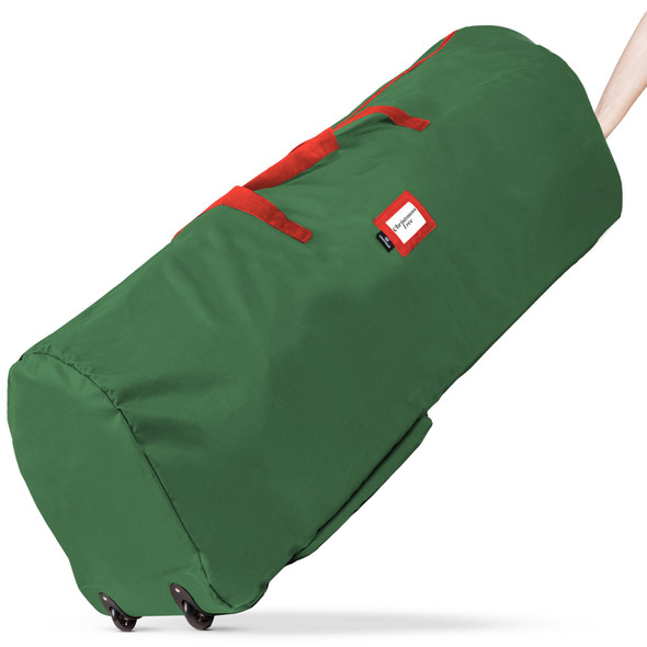 HANDY LAUNDRY ROLLING TREE STORAGE BAG 9FT ARTIFICIAL HOLIDAY TREE 5649 - GREEN HANDY LAUNDRY ROLLING TREE STORAGE BAG 9FT ARTIFICIAL HOLIDAY TREE 5649 - GREEN