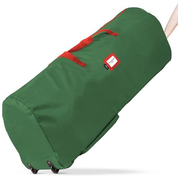 HANDY LAUNDRY ROLLING TREE STORAGE BAG 9FT ARTIFICIAL HOLIDAY TREE 5649 - GREEN HANDY LAUNDRY ROLLING TREE STORAGE BAG 9FT ARTIFICIAL HOLIDAY TREE 5649 - GREEN