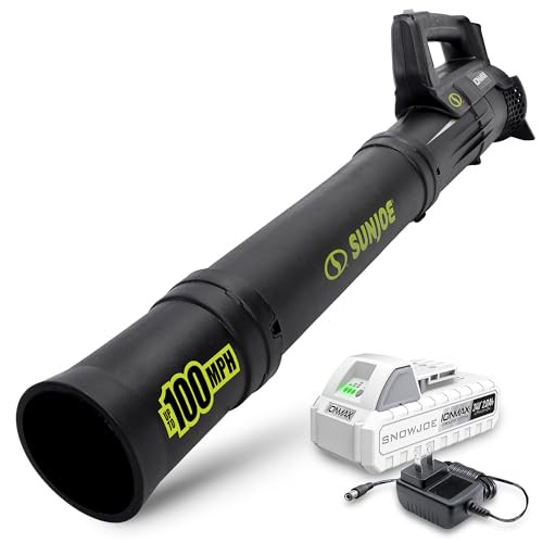 SUN JOE JET LEAF BLOWER W/ CORDLESS TURBINE & CHARGING, IONMAX 24V - BLACK/WHITE