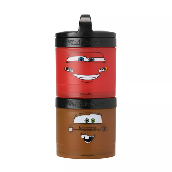 WHISKWARE STACKABLE 2PC FOOD STORAGE JAR SNACK PACK - DISNEY CARS New WHISKWARE STACKABLE 2PC FOOD STORAGE JAR SNACK PACK - DISNEY CARS New