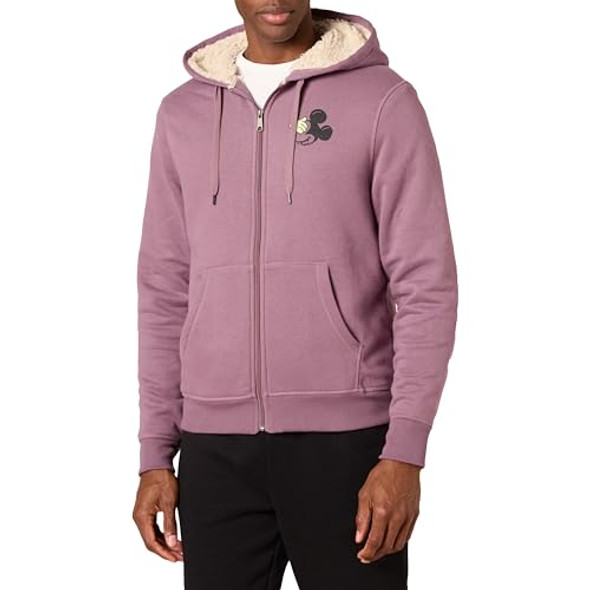 AMAZON ESSENTIALS DISNEY/MARVEL/STAR WARS MEN'S SHERPA-LINEDED HOODIE - SIZE L New AMAZON ESSENTIALS DISNEY/MARVEL/STAR WARS MEN'S SHERPA-LINEDED HOODIE - SIZE L New