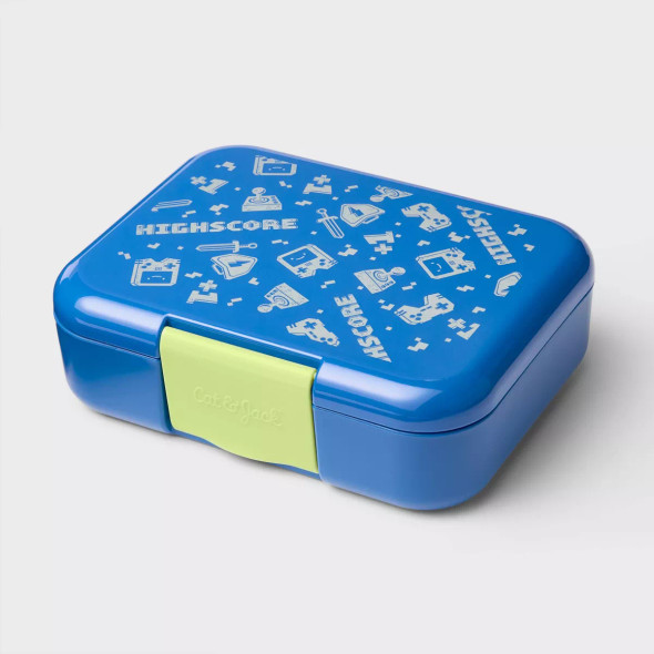 CAT & JACK DELUXE BENTO BOX 4PC - BLUE CAT & JACK DELUXE BENTO BOX 4PC - BLUE