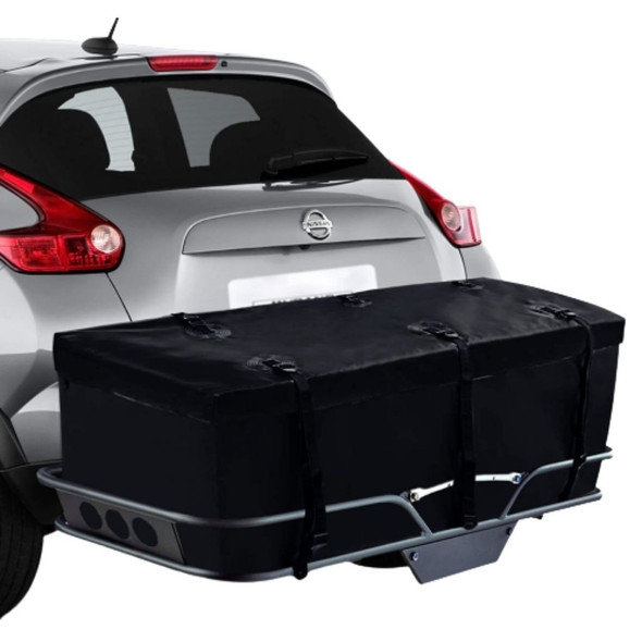 ZONETECH ZONE TECH BLACK CARGO CARRIER PREMIUM QUALITY CLASSIC CARRIER - BLACK