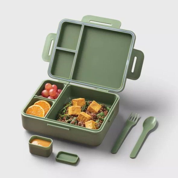 ALL IN MOTION ADULT BENTO BOXES - GREEN ALL IN MOTION ADULT BENTO BOXES - GREEN