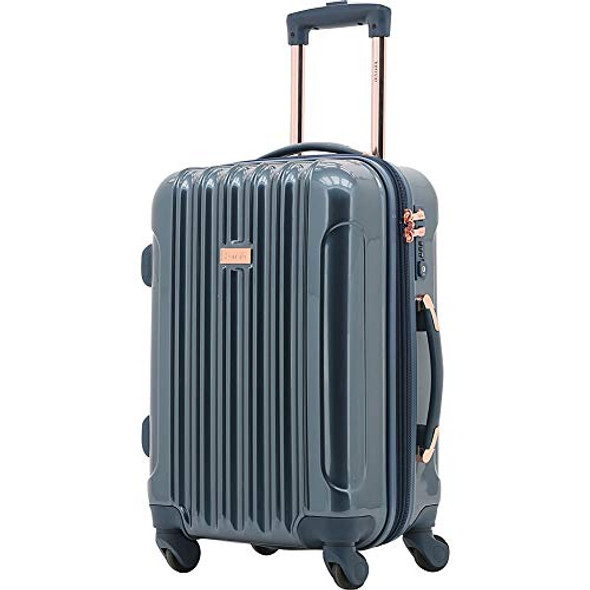 KENSIE WOMEN'S ALMA LUGGAGE SET, 20" CARRY-ON, MIDNIGHT BLUE - MIDNIGHT BLUE New KENSIE WOMEN'S ALMA LUGGAGE SET, 20" CARRY-ON, MIDNIGHT BLUE - MIDNIGHT BLUE New