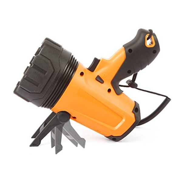 EVERBRITE LED RECHARGEABLE SPOTLIGHT FLASHLIGHT 1000 LUMENS DIMMABLE - ORANGE EVERBRITE LED RECHARGEABLE SPOTLIGHT FLASHLIGHT 1000 LUMENS DIMMABLE - ORANGE