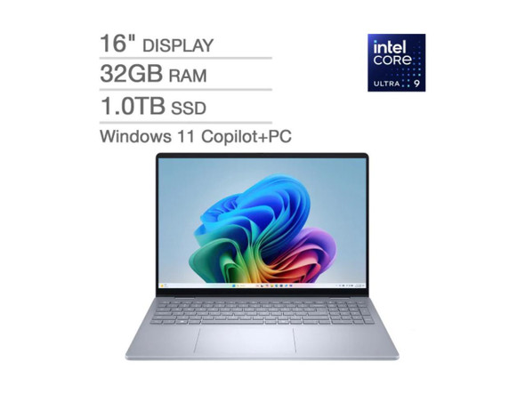 Dell 16 Plus Copilot+ Laptop Intel Core Ultra 9 288V 32GB Memory 1TB SSD 16.0"