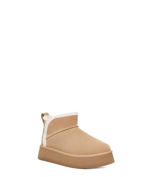 KOOLABURRA BY UGG KOOLA ULTRA MINI PLATFORM WOMENS ANKLE BOOT SIZE 8 - SAND KOOLABURRA BY UGG KOOLA ULTRA MINI PLATFORM WOMENS ANKLE BOOT SIZE 8 - SAND