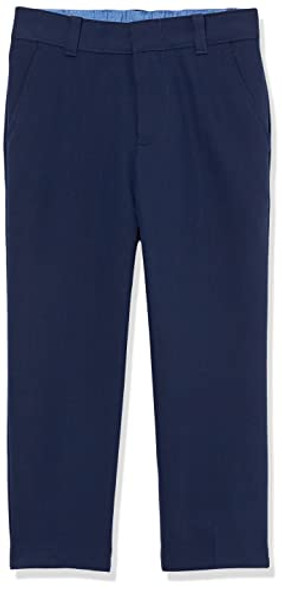 IZOD Boys' Bi-Stretch Flat Front Dress Pant Size 18 - Bank Blue New IZOD Boys' Bi-Stretch Flat Front Dress Pant Size 18 - Bank Blue New
