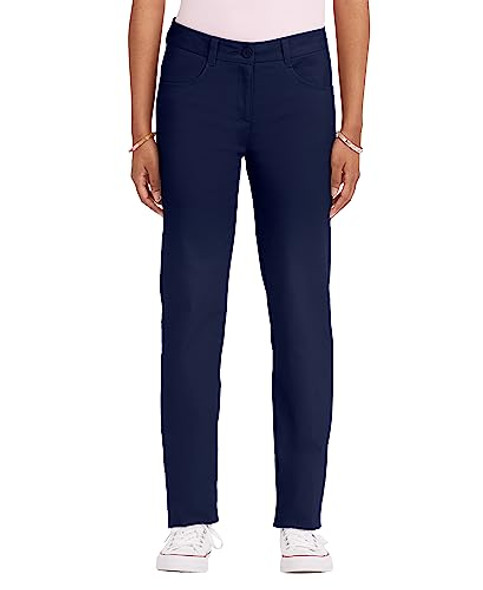 IZOD JUNIOR'S UNIFORM SKINNY STRETCH TWILL PANT YOUTH SIZE 5 - NAVY New IZOD JUNIOR'S UNIFORM SKINNY STRETCH TWILL PANT YOUTH SIZE 5 - NAVY New