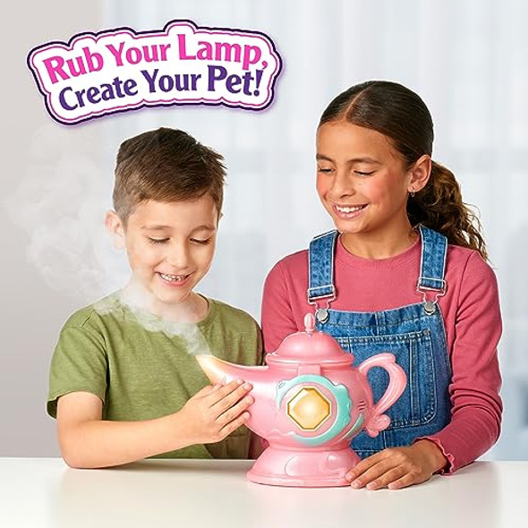 MAGIC MIXIES MAGIC GENIE LAMP WITH INTERACTIVE 8" PLUSH TOY AND 60+ - PINK New MAGIC MIXIES MAGIC GENIE LAMP WITH INTERACTIVE 8" PLUSH TOY AND 60+ - PINK New