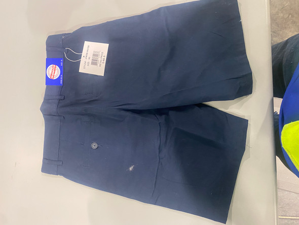 PREMIUM QUALITY APPROVED SCHOOL UNIFORM SHORTS - SIZE: MEN 30 WOMEN 30 - NAVY New