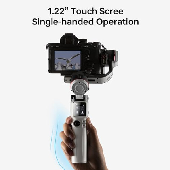 ZHIYUN CRANE M3 HANDHELD 3-AXIS CAMERA GIMBAL STABILIZER - WHITE ZHIYUN CRANE M3 HANDHELD 3-AXIS CAMERA GIMBAL STABILIZER - WHITE