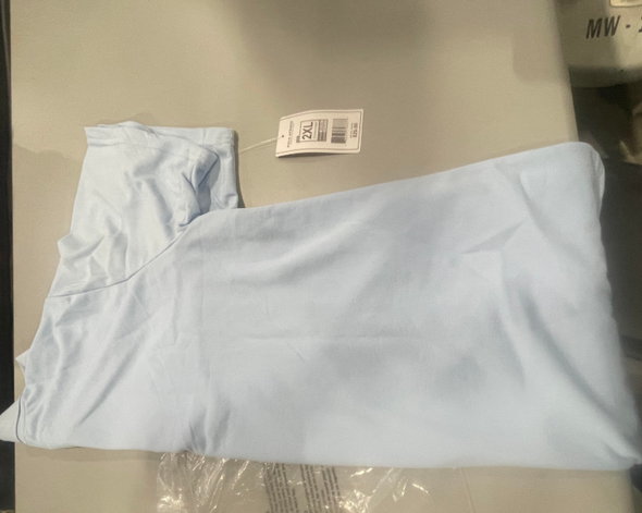 POLO AVENUE MEN'S - SIZE: MEN 2XL - LIGHT BLUE New POLO AVENUE MEN'S - SIZE: MEN 2XL - LIGHT BLUE New