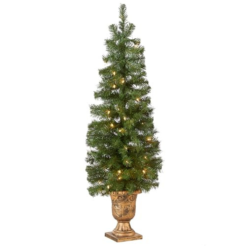 National Tree Company Pre-lit Artificial Tree For Entrances and Christmas