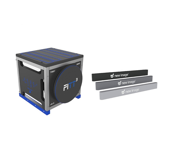 NEW IMAGE FITT CUBE TOTAL BODY WORKOUT HIGH INTENSITY INTERVAL TRAINING - GRAY NEW IMAGE FITT CUBE TOTAL BODY WORKOUT HIGH INTENSITY INTERVAL TRAINING - GRAY