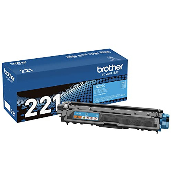 Brother Genuine Toner Cartridge TN221C Replacement - Cyan New Brother Genuine Toner Cartridge TN221C Replacement - Cyan New
